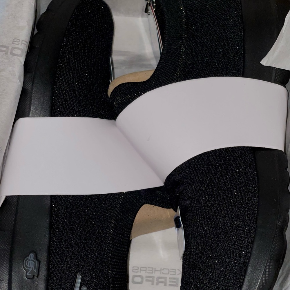 NIB Skechers Performance GO WALK JOY Sparkling Moves 127400/BBK BLACK 8.5 Shoes